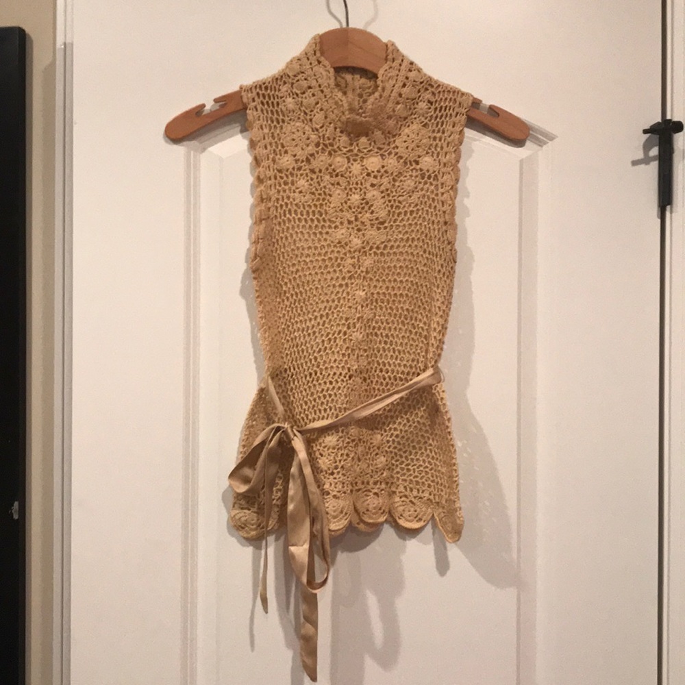 Vintage crochet top
